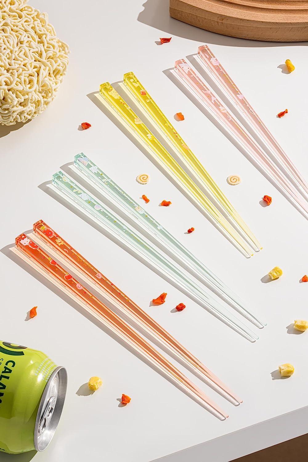 Cinnamoroll Clear Plastic Chopsticks Martinsville Soapworks